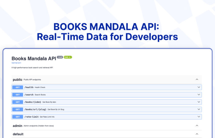Books Mandala API